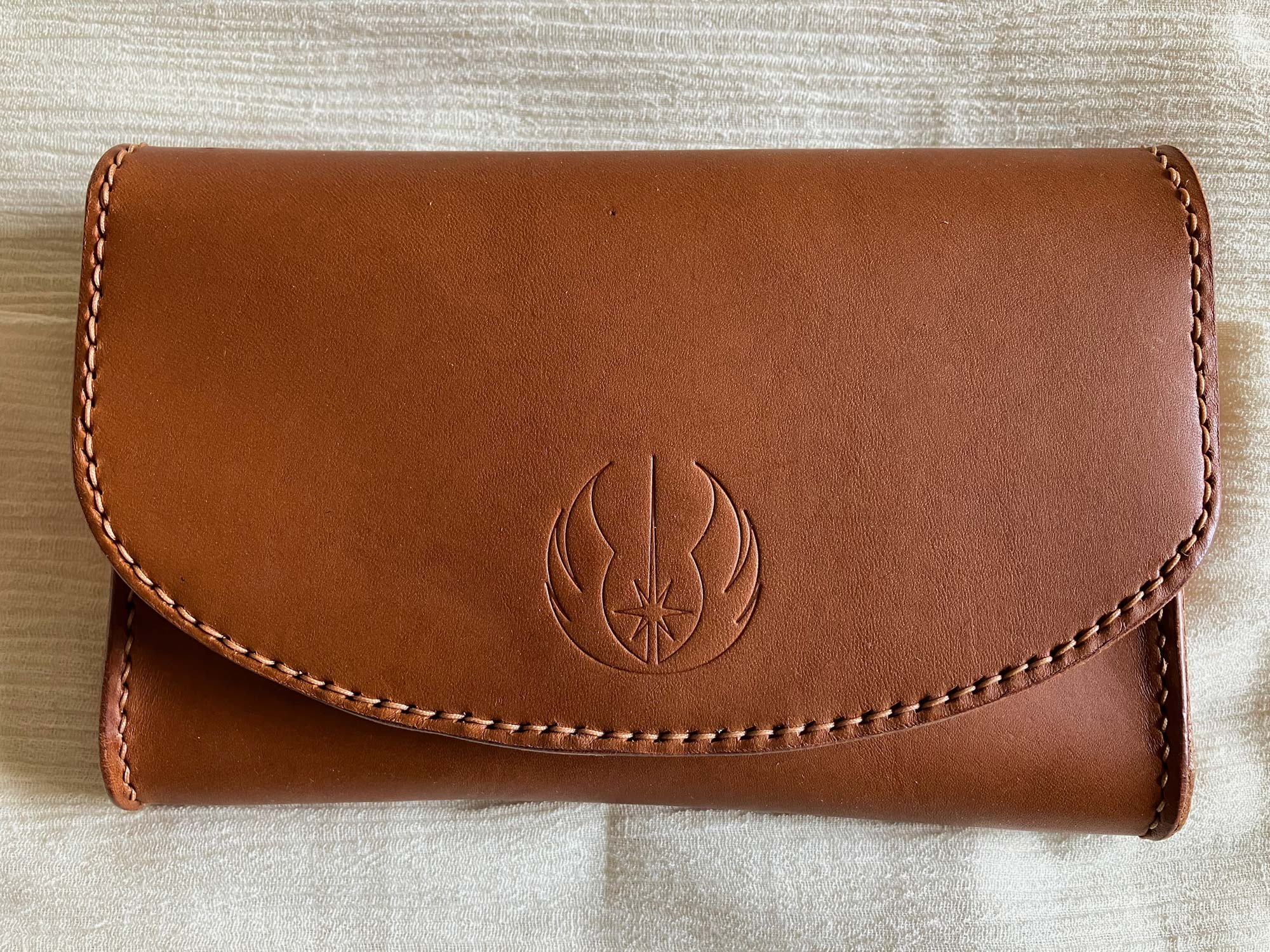 Horizontal Leather Belt Pouch